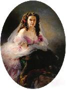 Franz Xaver Winterhalter Varvara Korsakova oil painting